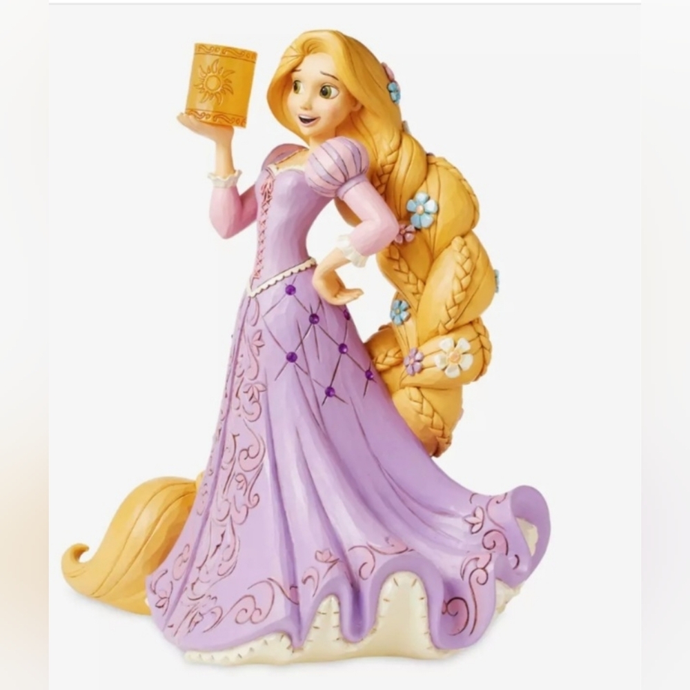 Jim Shore Disney Traditions Rapunzel Deluxe Figurine "A Daring Dreamer" 6016338